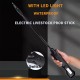 Electric Livestock Prod Stick with LED Light  Waterproof Rechargeable Electric Cane Equipment 