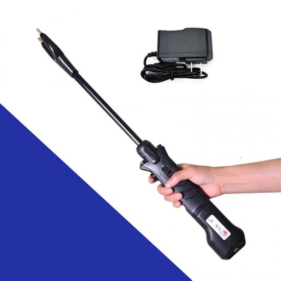 Electric Livestock Prod Stick with LED Light  Waterproof Rechargeable Electric Cane Equipment 