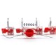 100PCS Electric Meter Seal Red High Security Tag Utility Twist Plastic Fastener + 100m Stainless Steel Wire 5 Colors