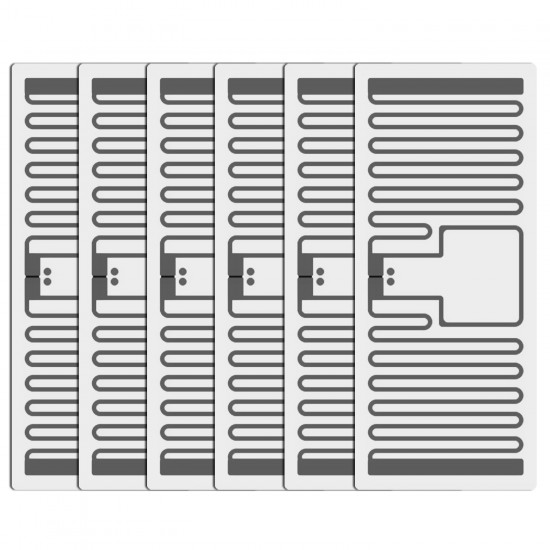 UHF RFID Tag Chip Adhesive Inlay Label ISO18000-6C Long Range EPC Chip Labels UHF RFID Tag Chip Adhesive Inlay Label ISO18000-6C Long Range EPC Chip Labels