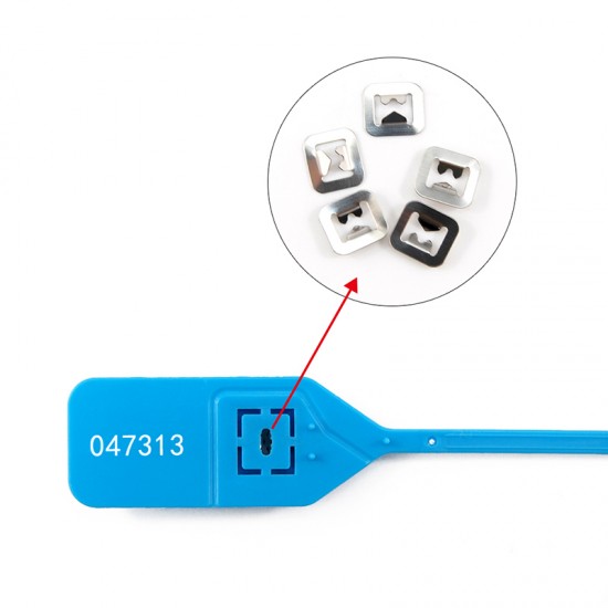 Custom security seals Zip Ties Loop Plastic Tag Fastener - 15‘’, Random Color 1000pc