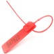  Security Seals with Numbering Pull-Tite Cable Ties Plastic Loop Fastener（100pcs）
