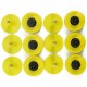Ears Tag for Livestock 13.56MHZ RFID Cattle Sheep Pig Management Marker Identification Card Numbered Lable ( Yellow , 20pcs )
