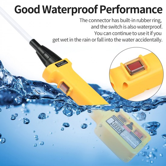 Cattle Prod, Rechargeable Cattle Prod Electric Livestock Prod with LED Light, Car Charger for Cattle, Cow, Dog, Hog, Goat, and Sheep Cattle Prod, Rechargeable Cattle Prod Electric Livestock Prod with LED Light, Car Charger for Cattle, Cow, Dog, Hog, Goat, and Sheep