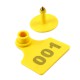 Livestock Cattle Cow Pigs Signs Numbered Tags (100 sets) Livestock Cattle Cow Pigs Signs Numbered Tags (100 sets)