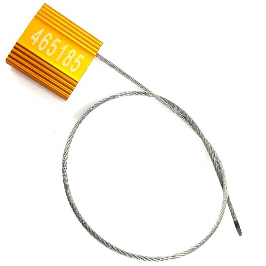 Disposable Lead Steel Wire Plug Wire Seals (Pack of 50Pcs)