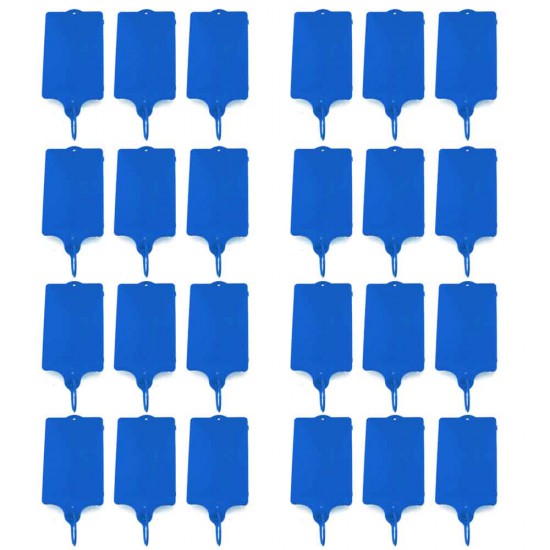 Large Signage Strap Plastic Parcel Tags (Pack of 100Sets) Large Signage Strap Plastic Parcel Tags (Pack of 100Sets)