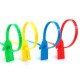 Plastic Seal Pull Tight Cord Ties Shipping Seals Tamper Proof Lable Fasteners for Truck Door 