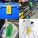 Large Signage Strap Plastic Parcel Tags (Pack of 100Sets)